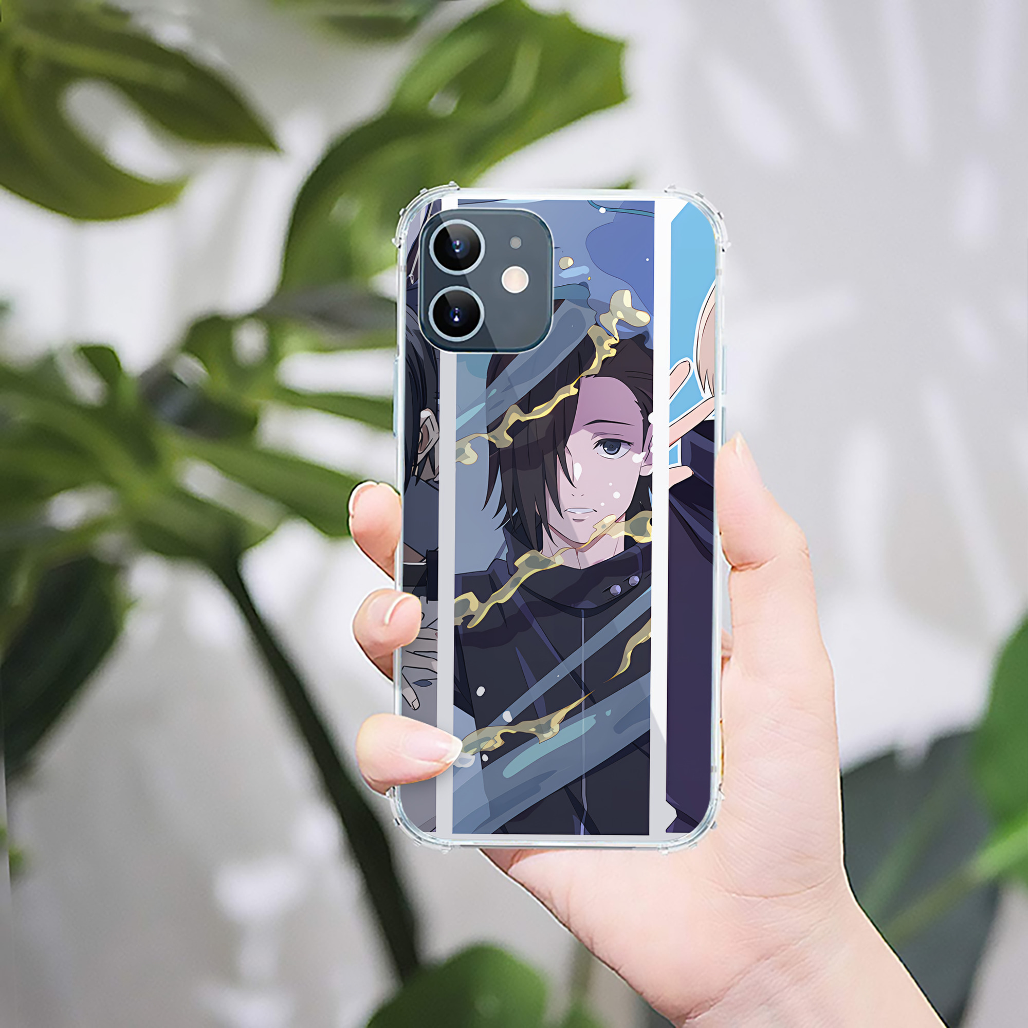 （画像用） SPY×FAMILY间谍家家酒 【iPhone 12シリーズ対応】透明スマホケース（クリアソフトケース）